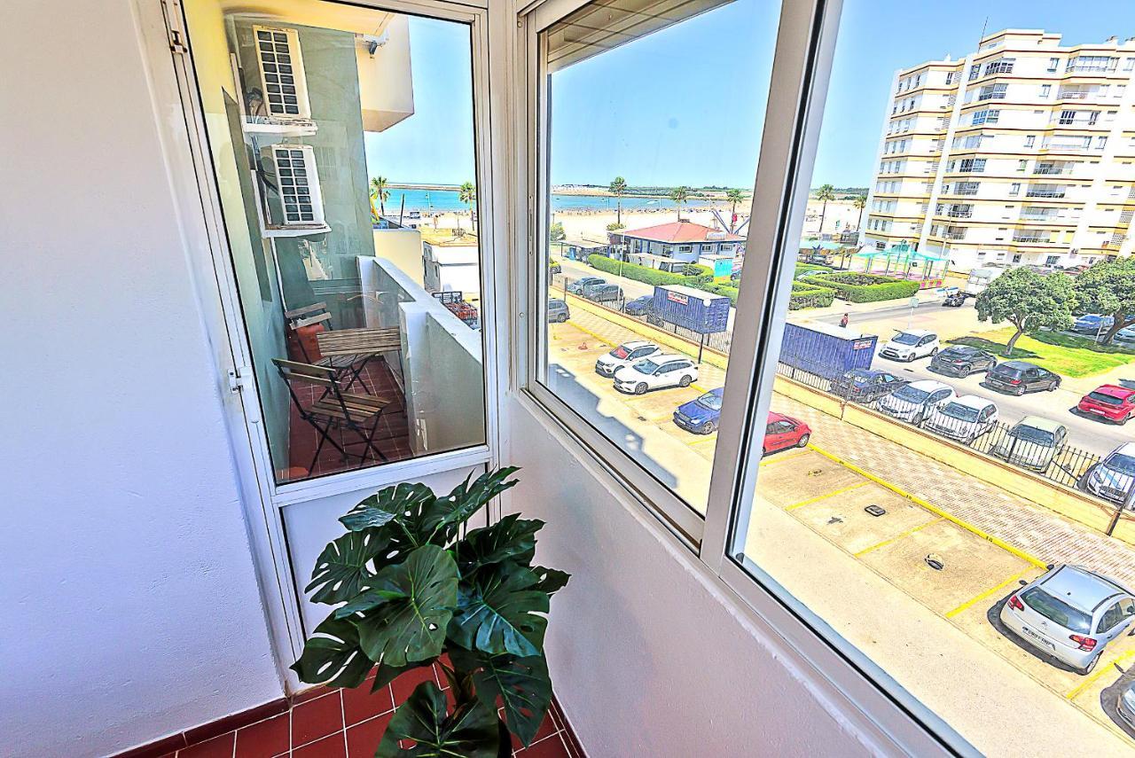 Ocean View Beach Apartment With Pool & Balconies El Puerto de Santa María Exterior foto